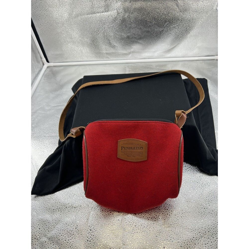 Pendleton Wool Red Blue Aztec Native Southwestern… - image 1